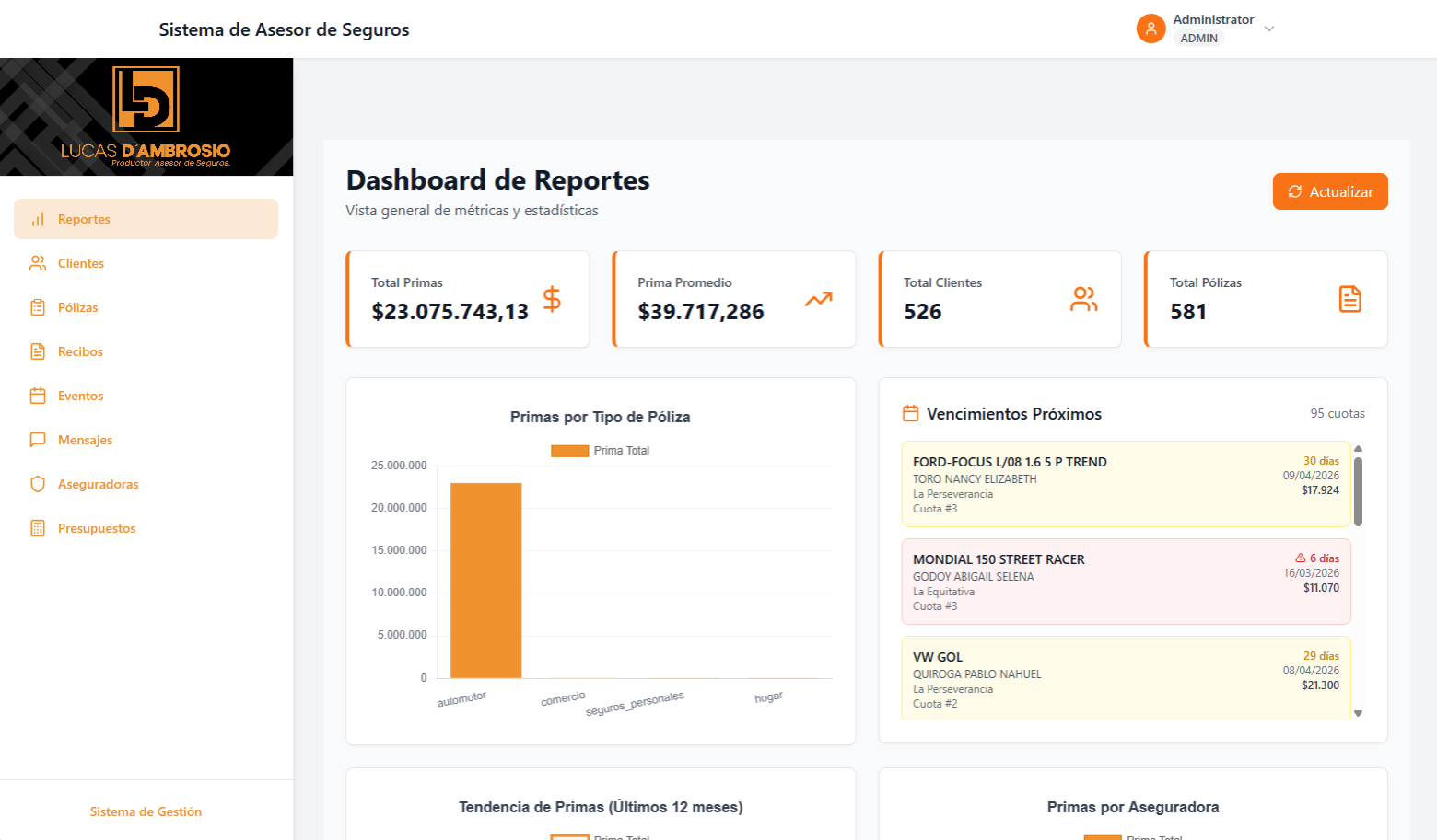 Asesor Seguros Pólizas