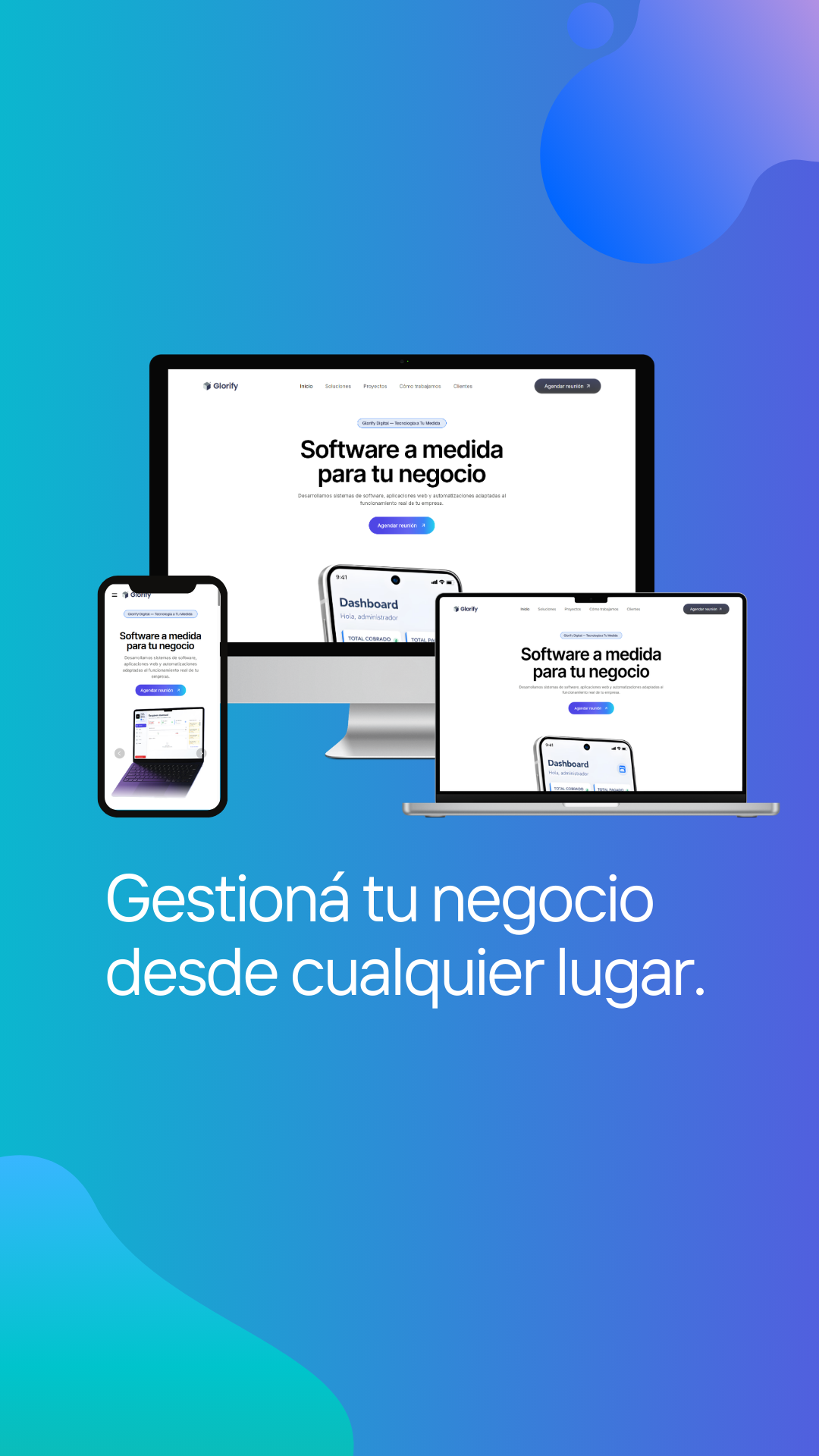 Gestioná tu negocio desde cualquier lugar